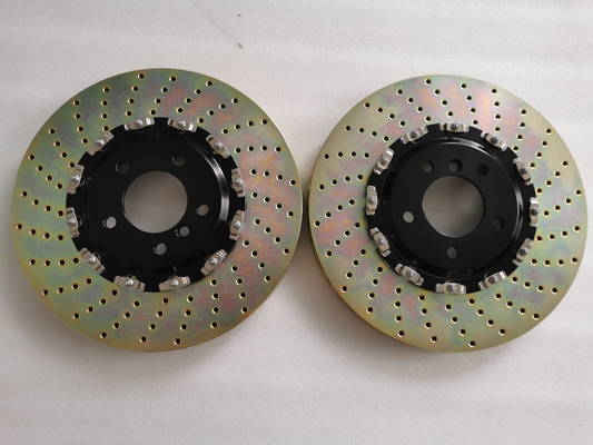 Grey Car Parts Brake Discs 370*36mm Full Floating Bell For Honda Ur-V