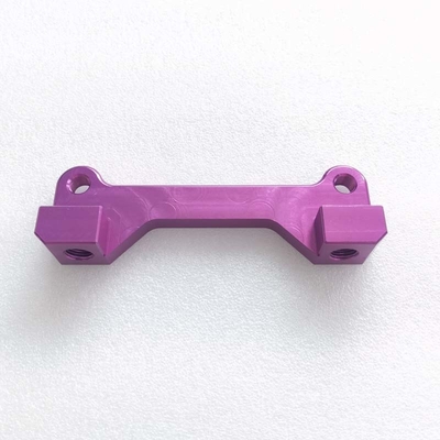 Custom Purple Car Brake Bracket Aluminum Caliper Adapter For BMW