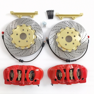 MK4 6 Pot Brake Kit Caliper Brembo BM6 Disc 355*32mm Drilled Slot