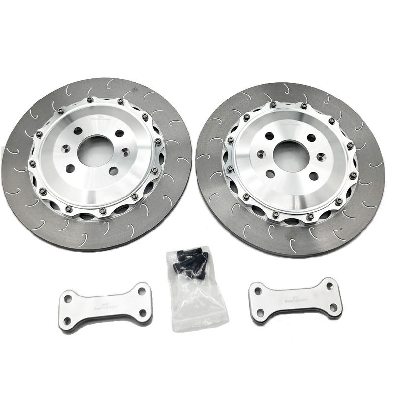 Car Rear Wheel Brake Disc Caliper 355x22mm J Hook Rotors