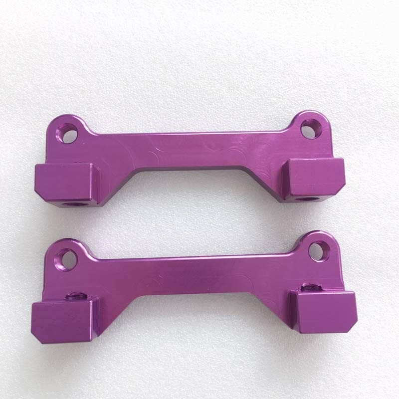 Custom Purple Car Brake Bracket Aluminum Caliper Adapter For BMW