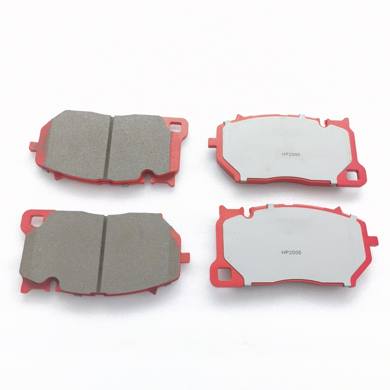 Semi Metal Auto Brake Pad Fit Akebono 10 Pots Brake Caliper 420*40mm Disc Rotor